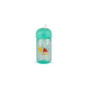 Suavinex Flašica Sa Slamcicom 340 Ml +18M Zelena
