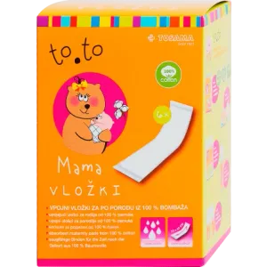 TO TO MAMA Pamučni ulošci  6kom