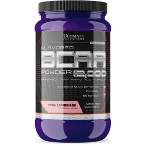 Ultimate Nutrition BCAA Powder, Pink-limunada, 457 g