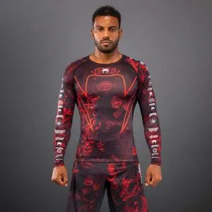 Venum 20th Anniversary Dugi Rukav Rashguard Crno/Crveni M