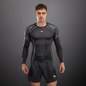 Venum Stealth Rashguard Dugi Rukav Crno/Beli M