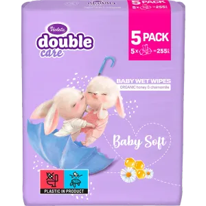 Violeta Baby vlažne maramice Soft 5 Pack