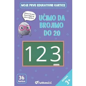 Zrnce kartice – Učimo da brojimo do 20 – latinica