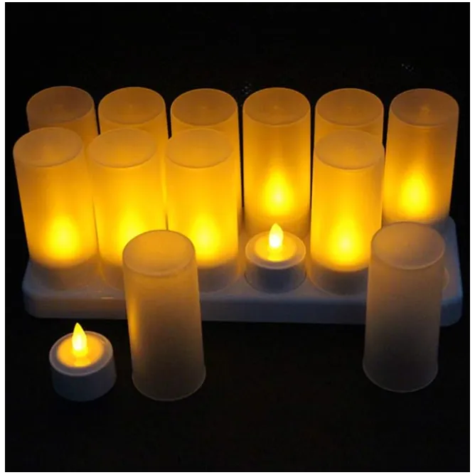 KOMPLET LED SVEĆA (12 kom) YFRLC0008