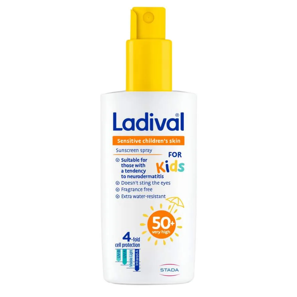 Ladival Sprej za zaštitu kože od sunca SPF 50+ za osetljivu kožu dece, 150 ml