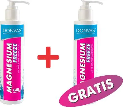 DONVAS Magnesium Freeze gel, 200 ml 1 + 1 GRATIS