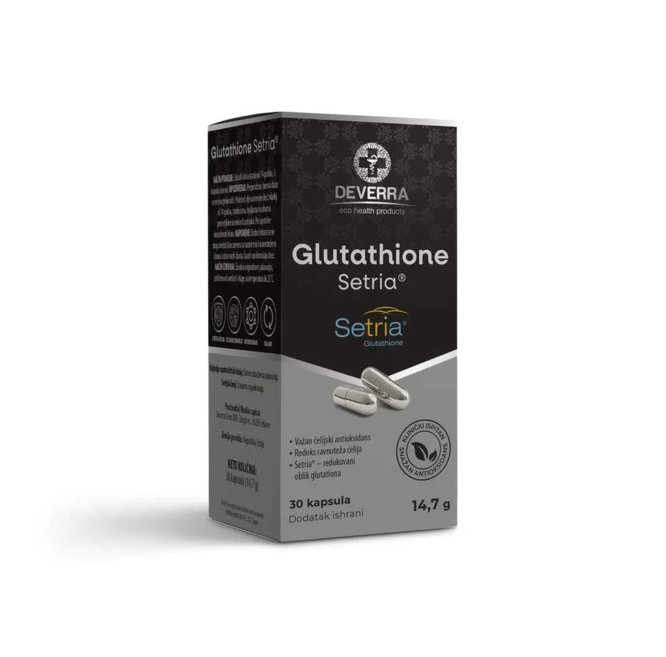 Glutation Setria Deverra, 30 kapsula