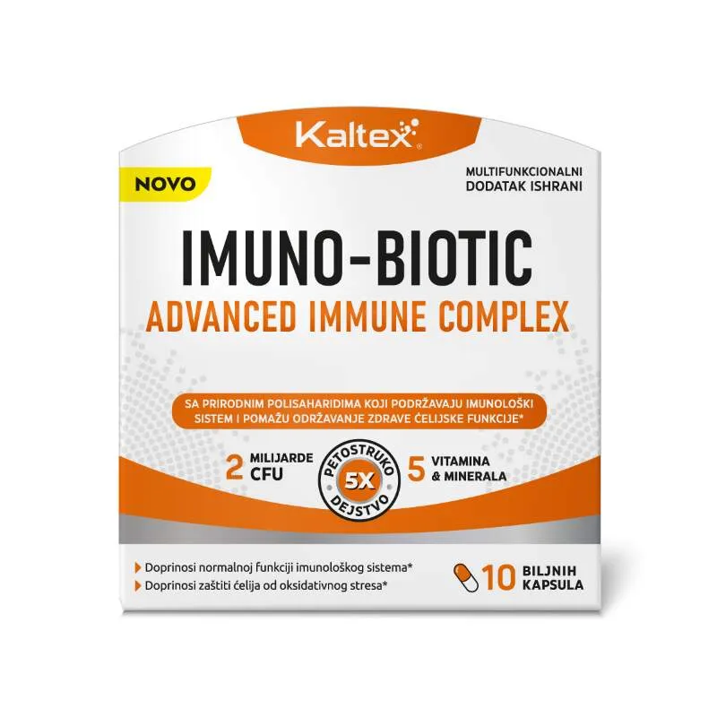 Kaltex Imuno-biotic Advanced Immune Complex, 10 kapsula
