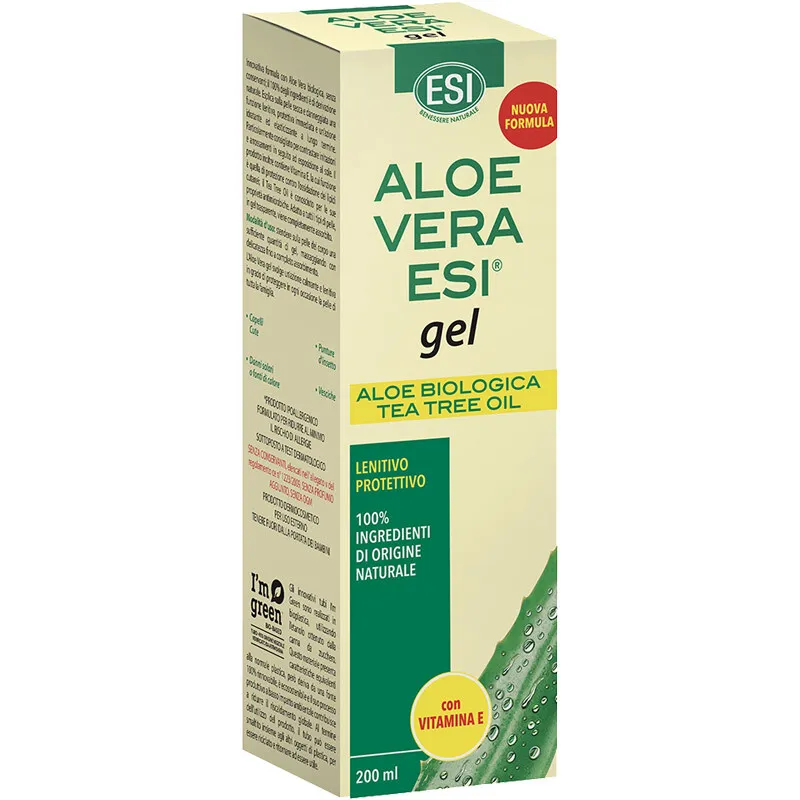 Aloe Vera ESI Organic gel, 200 ml