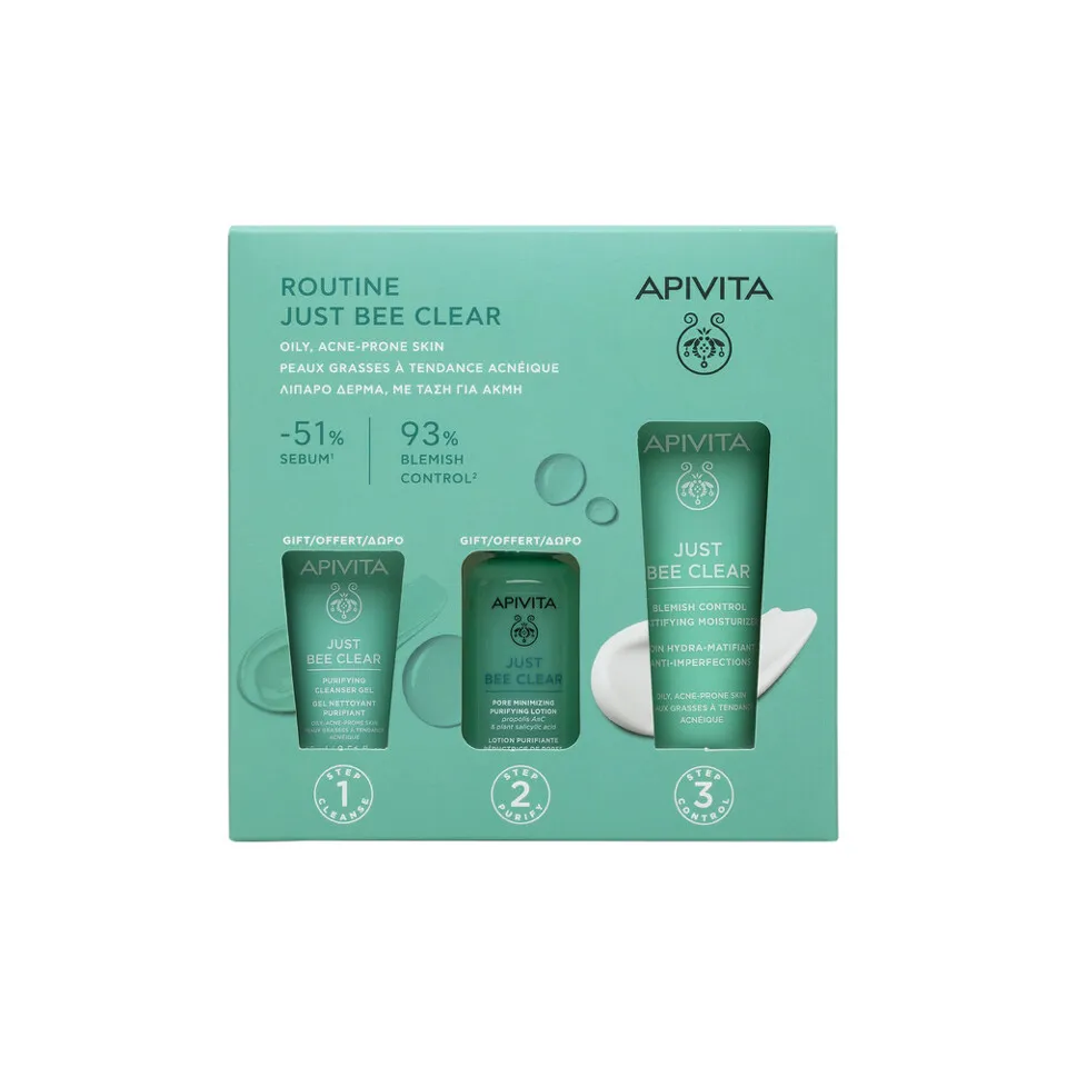 Apivita Just Bee Clear Rutina