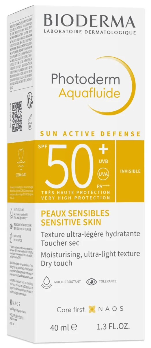 Bioderma Photoderm Aquafluide SPF 50+, Dry Touch, 40 ml