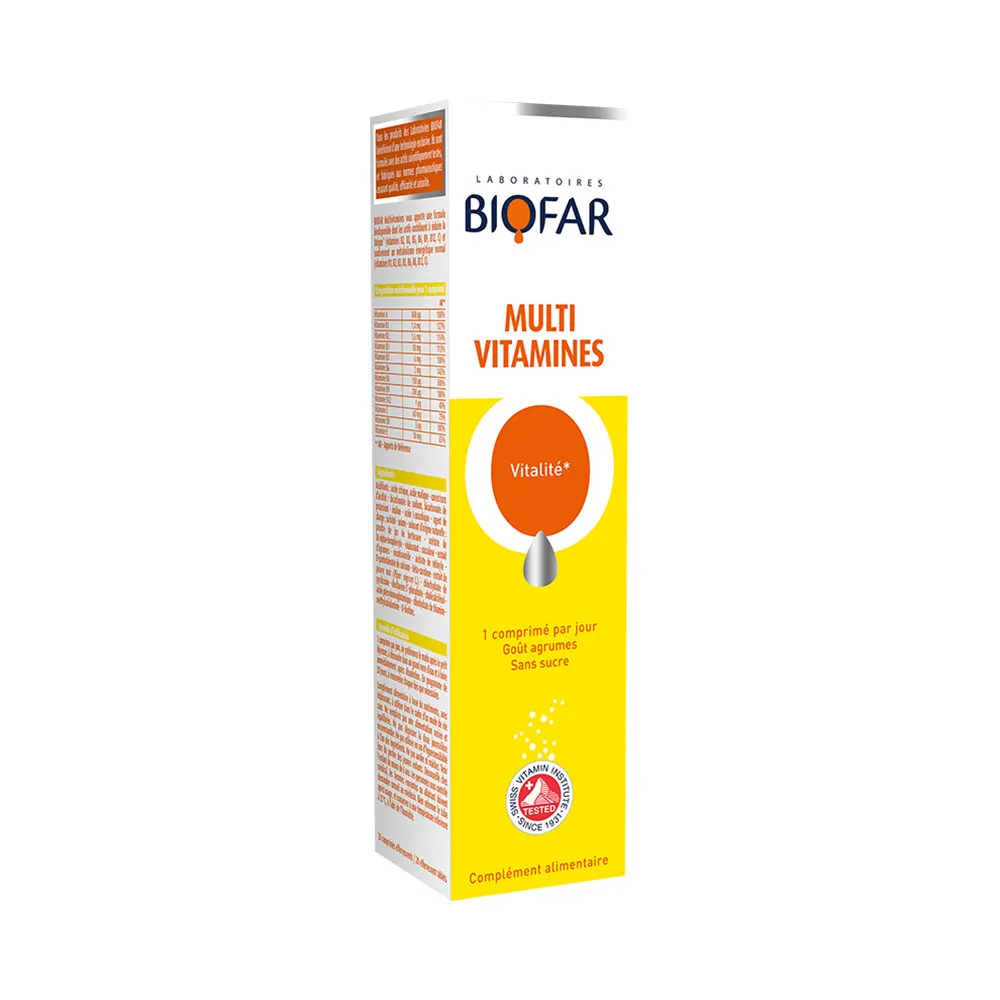 Biofar multivitamins 20 šumećih tableta