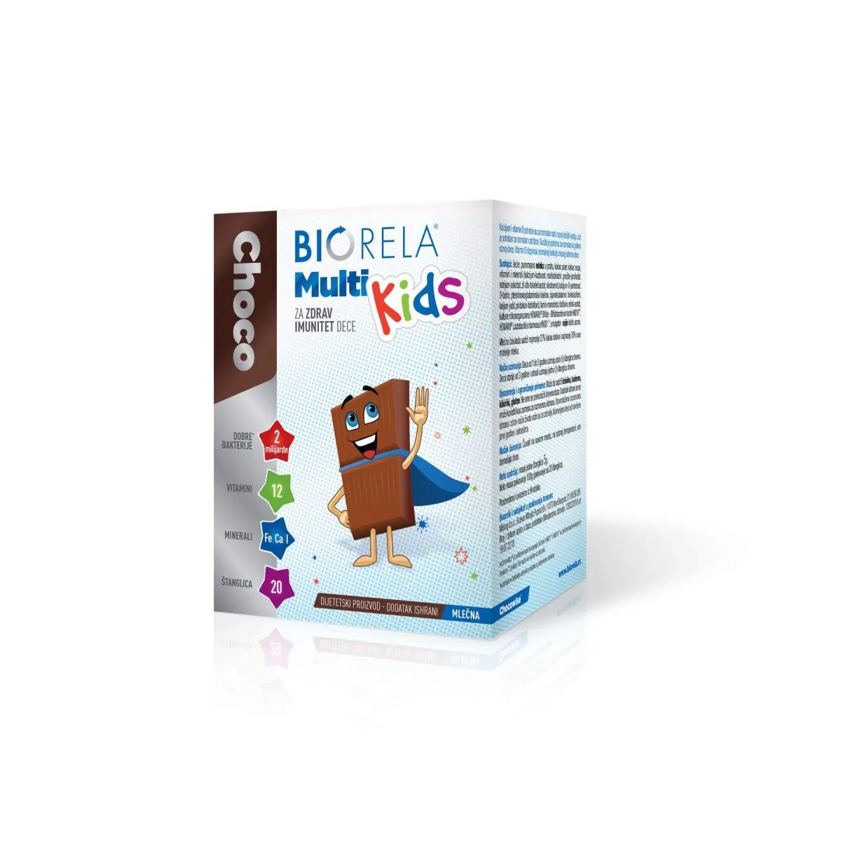 Biorela Multi Kids, 20 štanglica