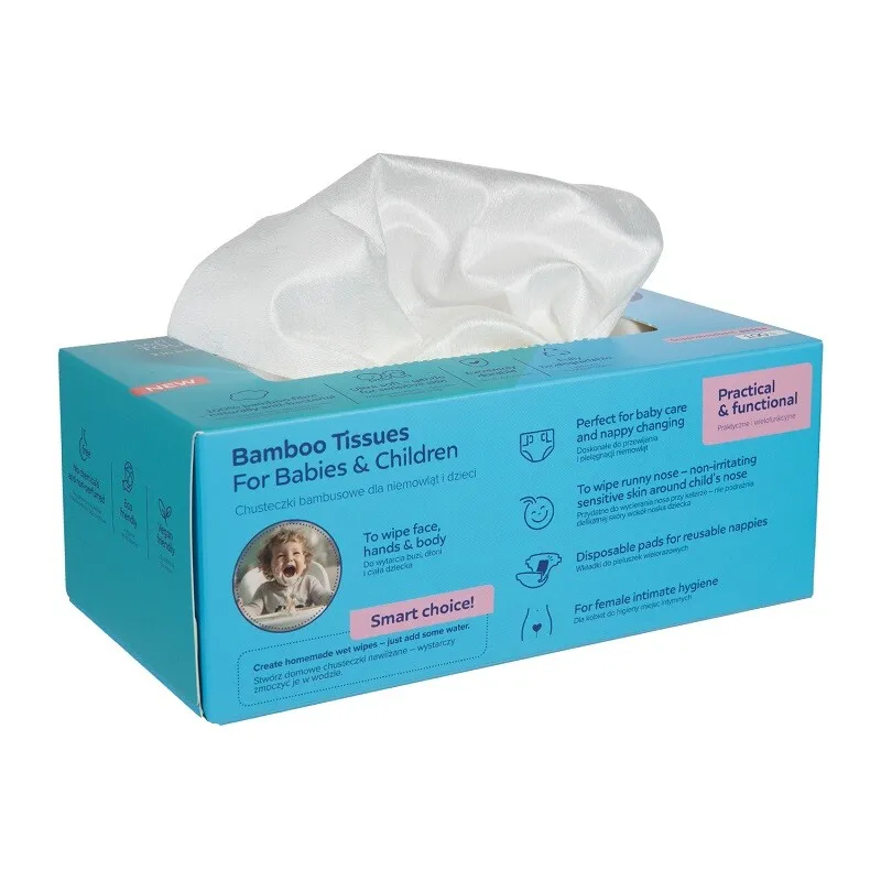 Canpol Babies Suve maramice za bebe i decu bamboo, 100 komada