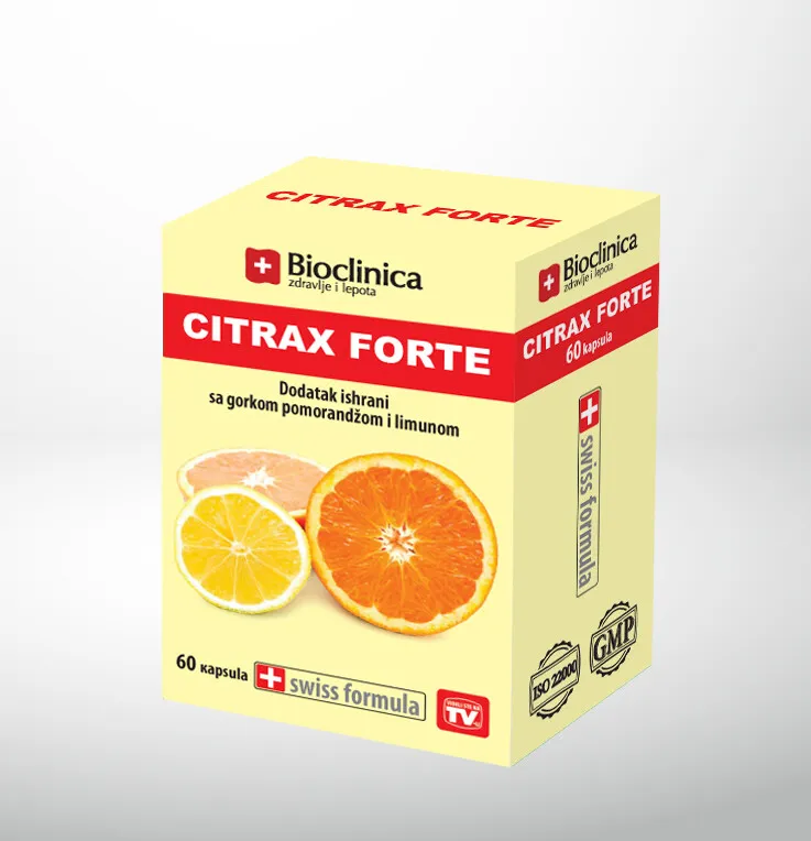 Citrax forte, 60 kapsula