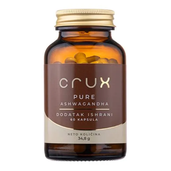 Crux Pure Ashwagandha, 60 kapsula