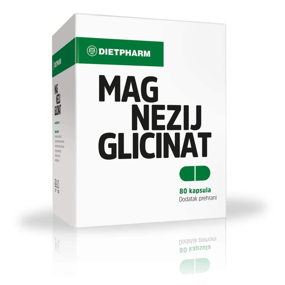 Dietpharm Magnezijum glicinat, 80 kapsula