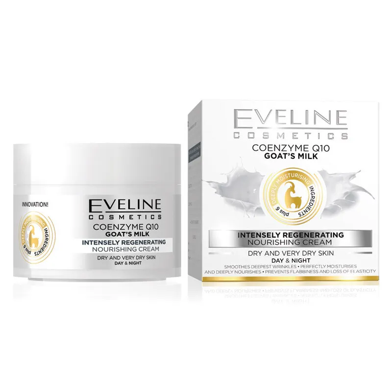 Eveline +6 Goat's Milk Day&Night cream 50ml