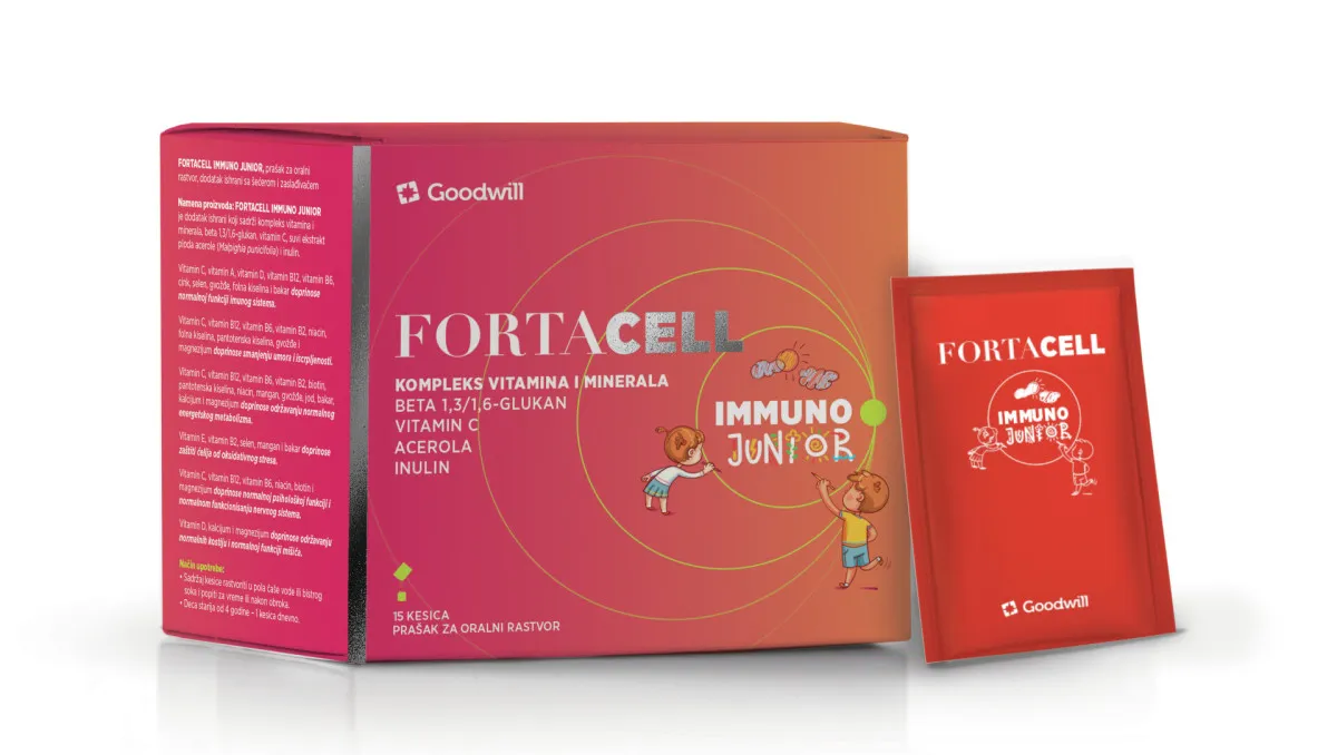 Fortacell Immuno Junior, 15 kesica