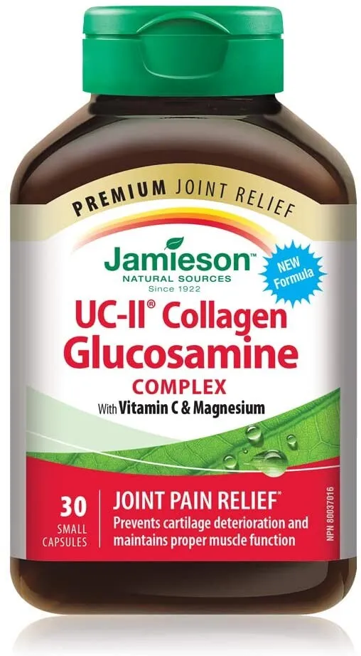 Jamieson Collagen Glukozamin, 30 kapsula