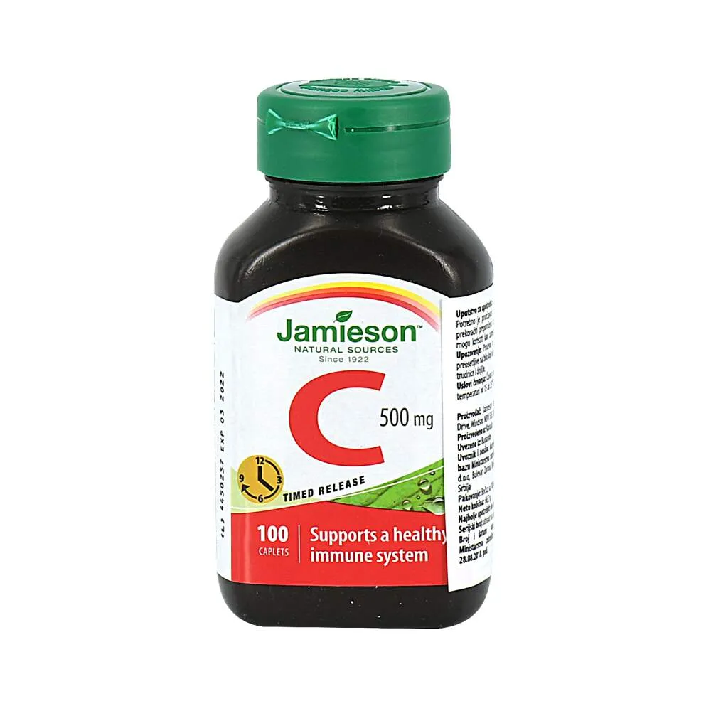 Jamieson Vitamin C 500 mg, 100 tableta