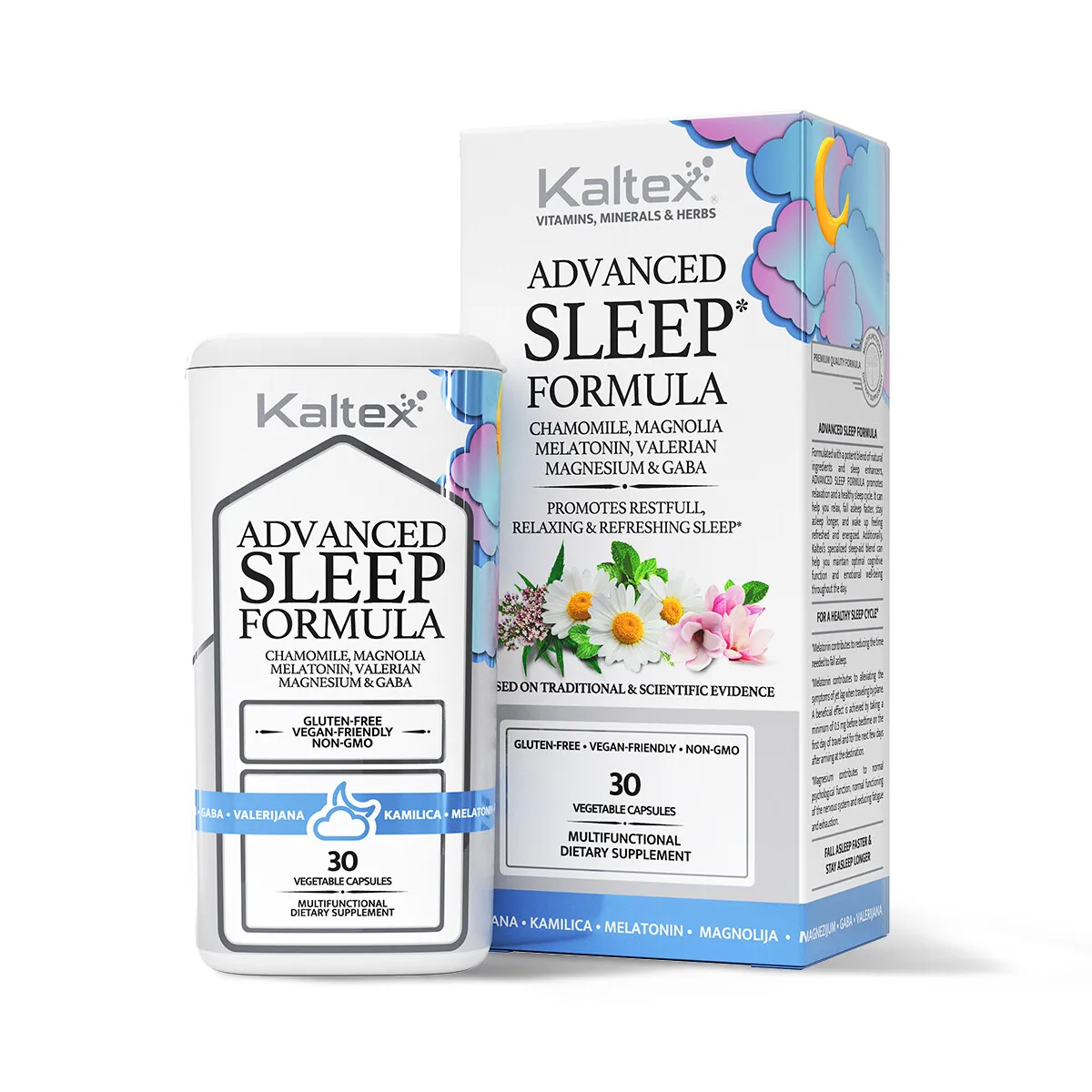 Kaltex Advanced Sleep Formula, 30 kapsula