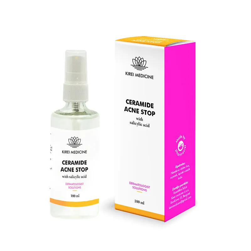 Kirei Ceramide Acne Stop Gel za čišćenje, 100 ml