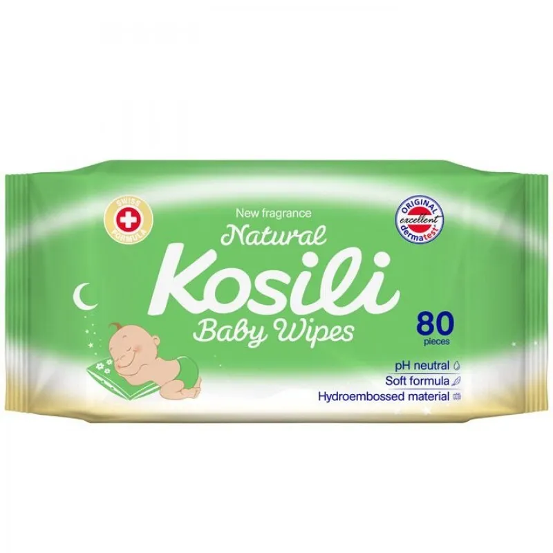 Kosili All Natural Vlažne maramice 80 komada