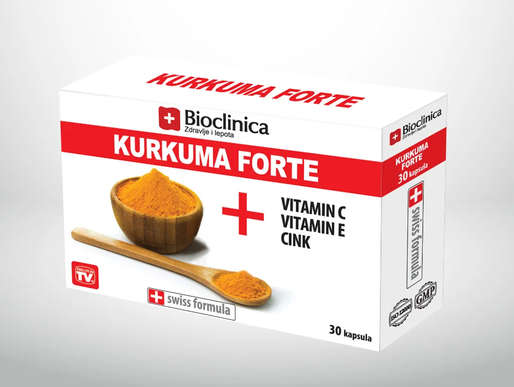 Kurkuma Forte, 30 kapsula