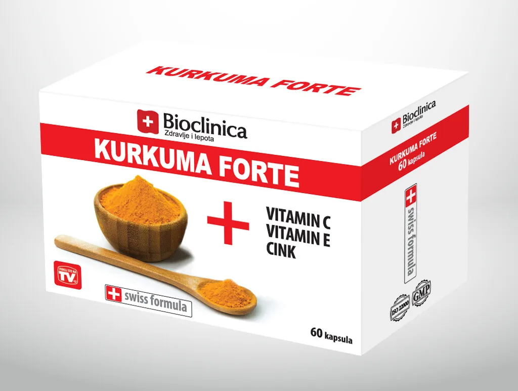 Kurkuma forte, 60 kapsula