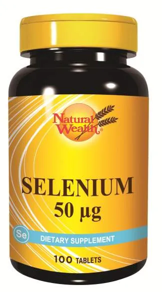 Natural Wealth Selen 50 µg 100 tableta
