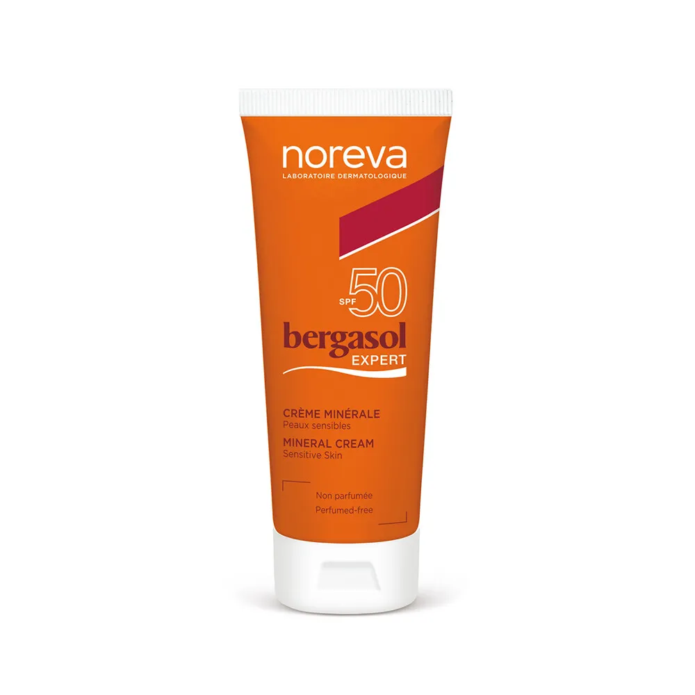 Noreva Bergasol Mineralna Krema SPF 50, 40 ml