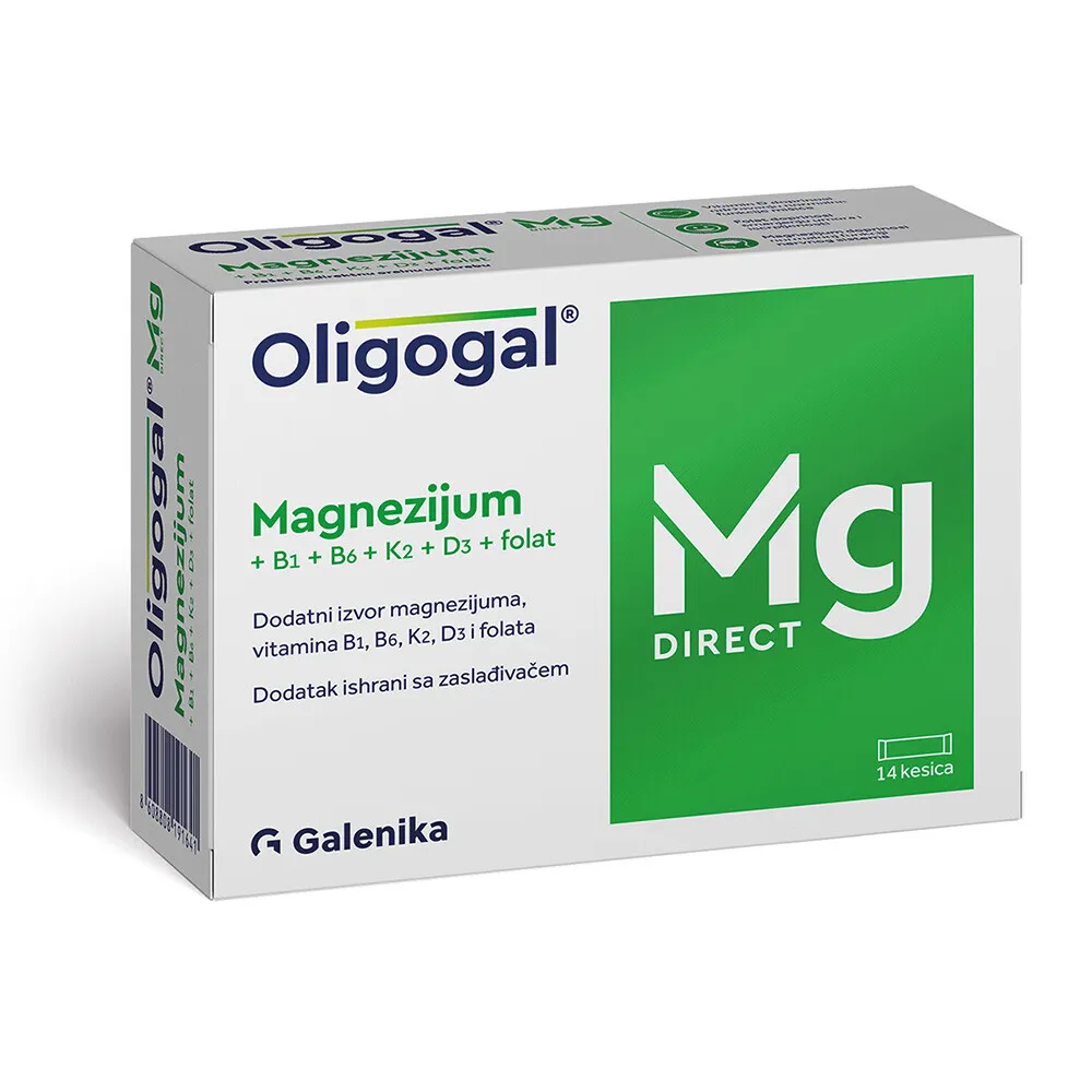 Oligogal Mg direkt, 14 kesica