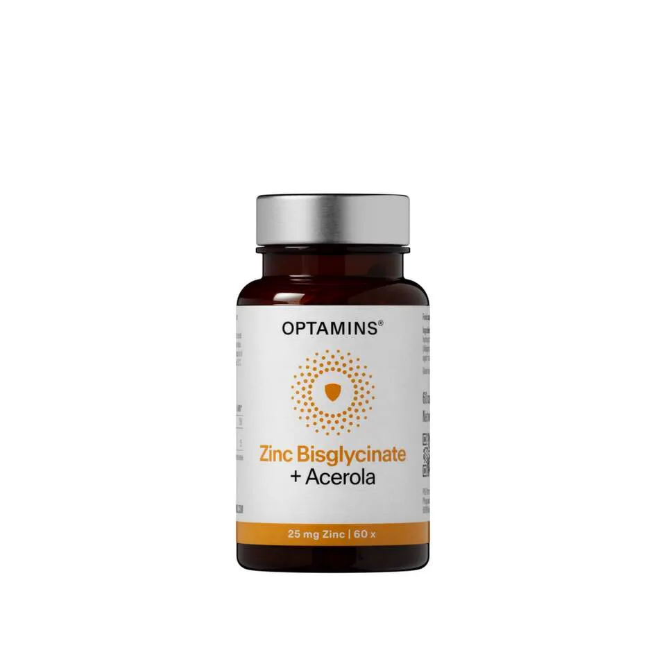 OPTAMINS Cink Bisglicinat + Acerola, 60 kapsula