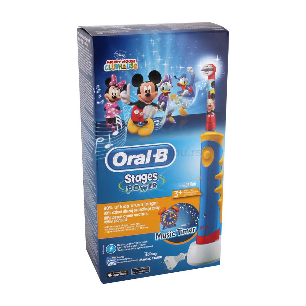 Oral-B električna četkica Mickey Mouse