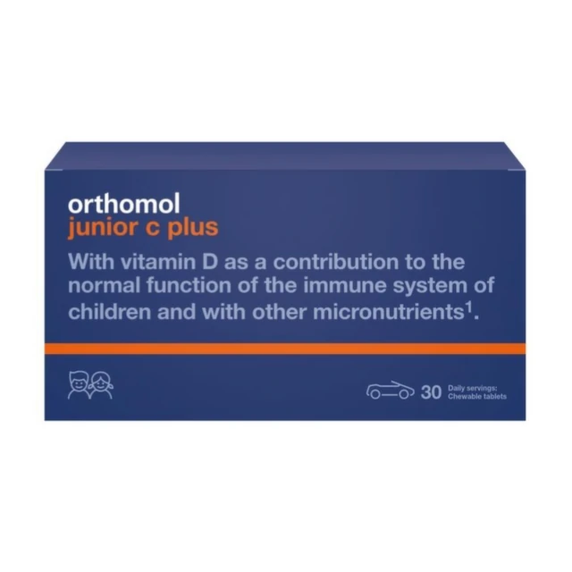 Orthomol Junior C plus ukus šumskog voća, 30 doza