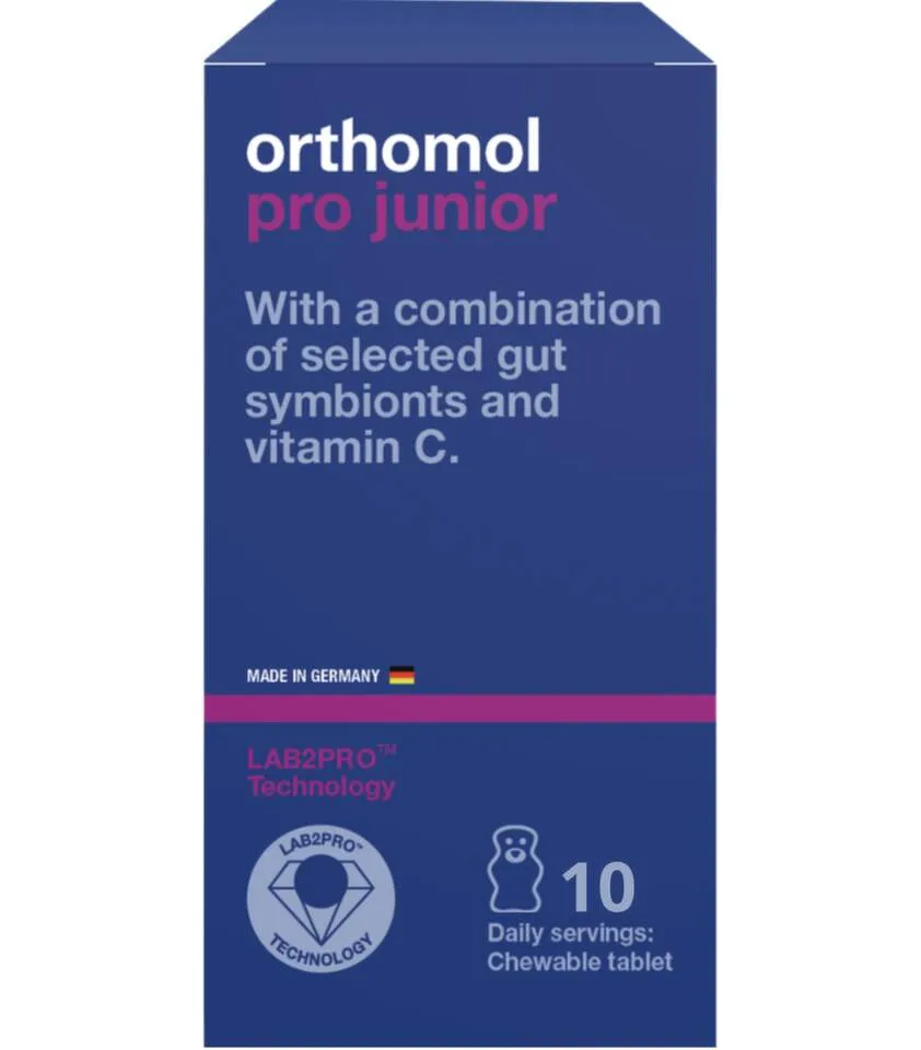 Orthomol Pro Junior, 10 tableta za žvakanje