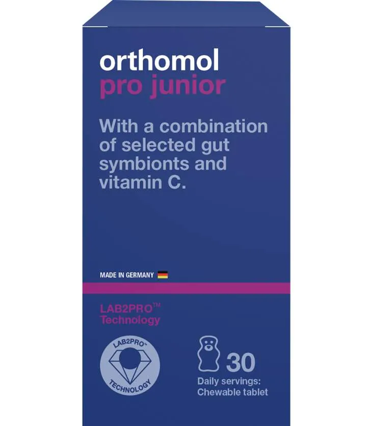 Orthomol Pro Junior, 30 tableta za žvakanje