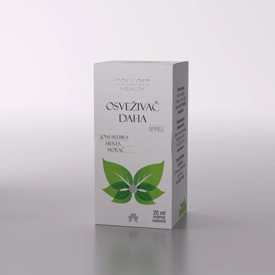 Osveživač daha sa srebrnim jonima 20 ml