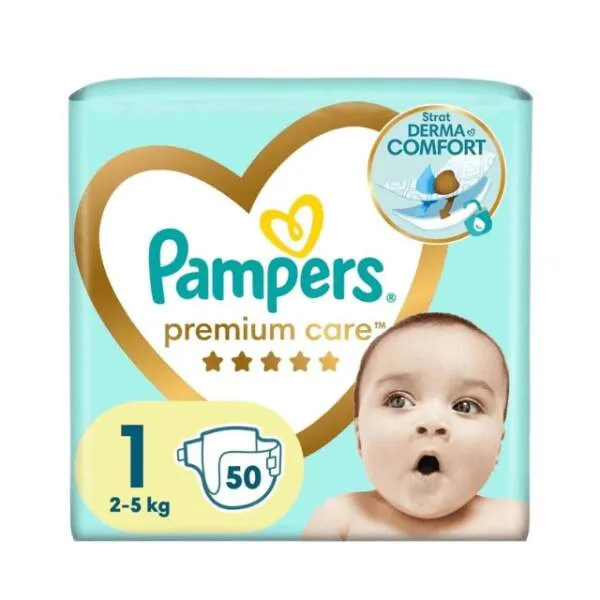 Pampers pelene Premium Care 1, 50 komada