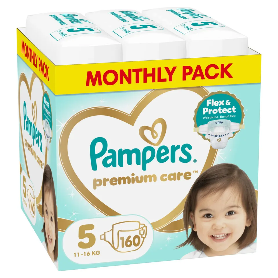 Pampers Premium Care pelene 5, 160 komada
