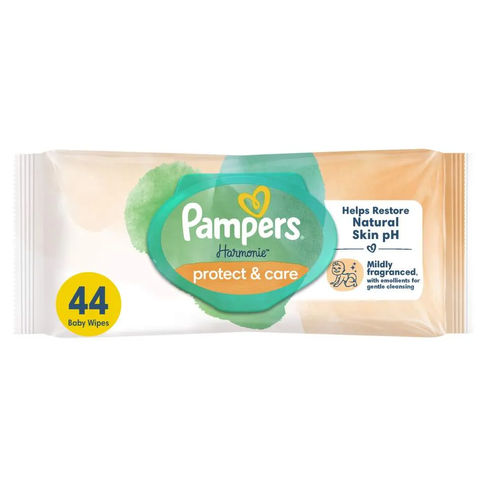 Pampers Vlažne maramice Harmonie neven, 44 komada