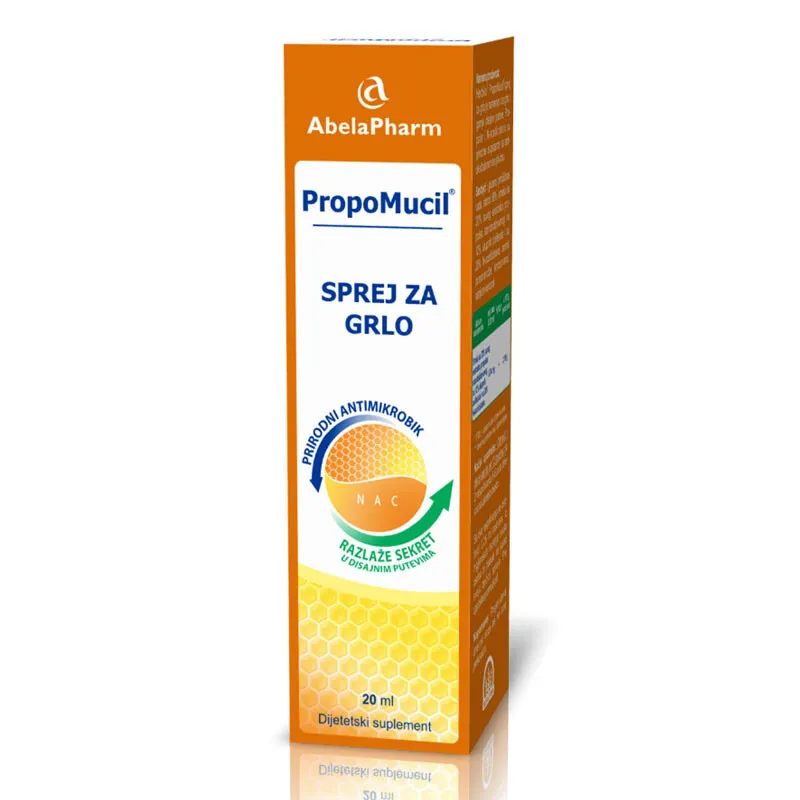 PropoMucil®  sprej za grlo, 20 ml