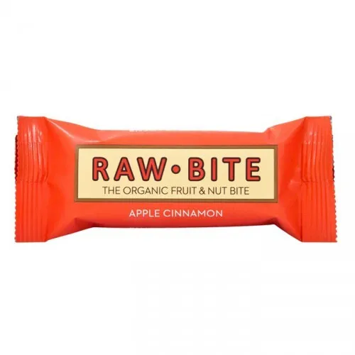 Raw bite organski bar jabuka cimet 50g