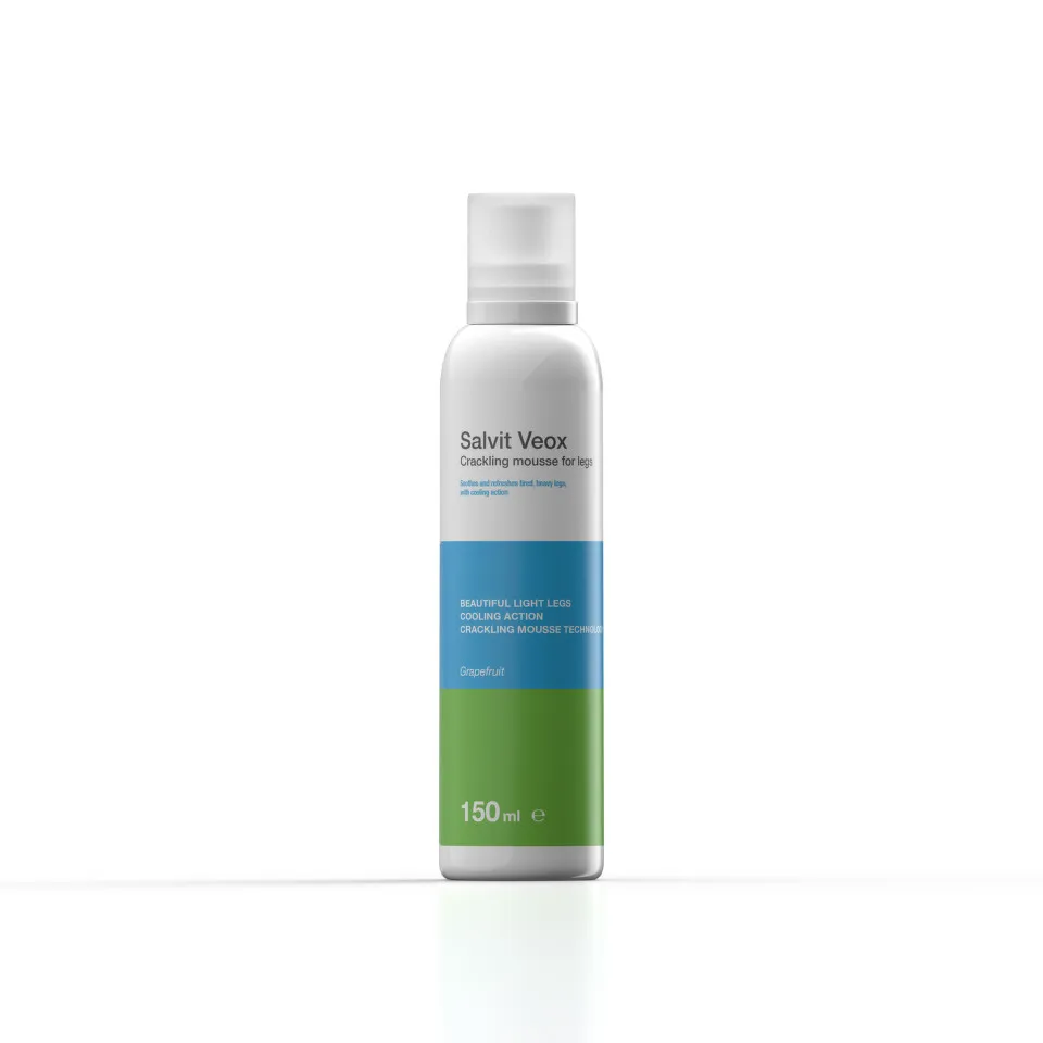 Salvit Veox pena za umorne noge grejpfrut, 150 ml