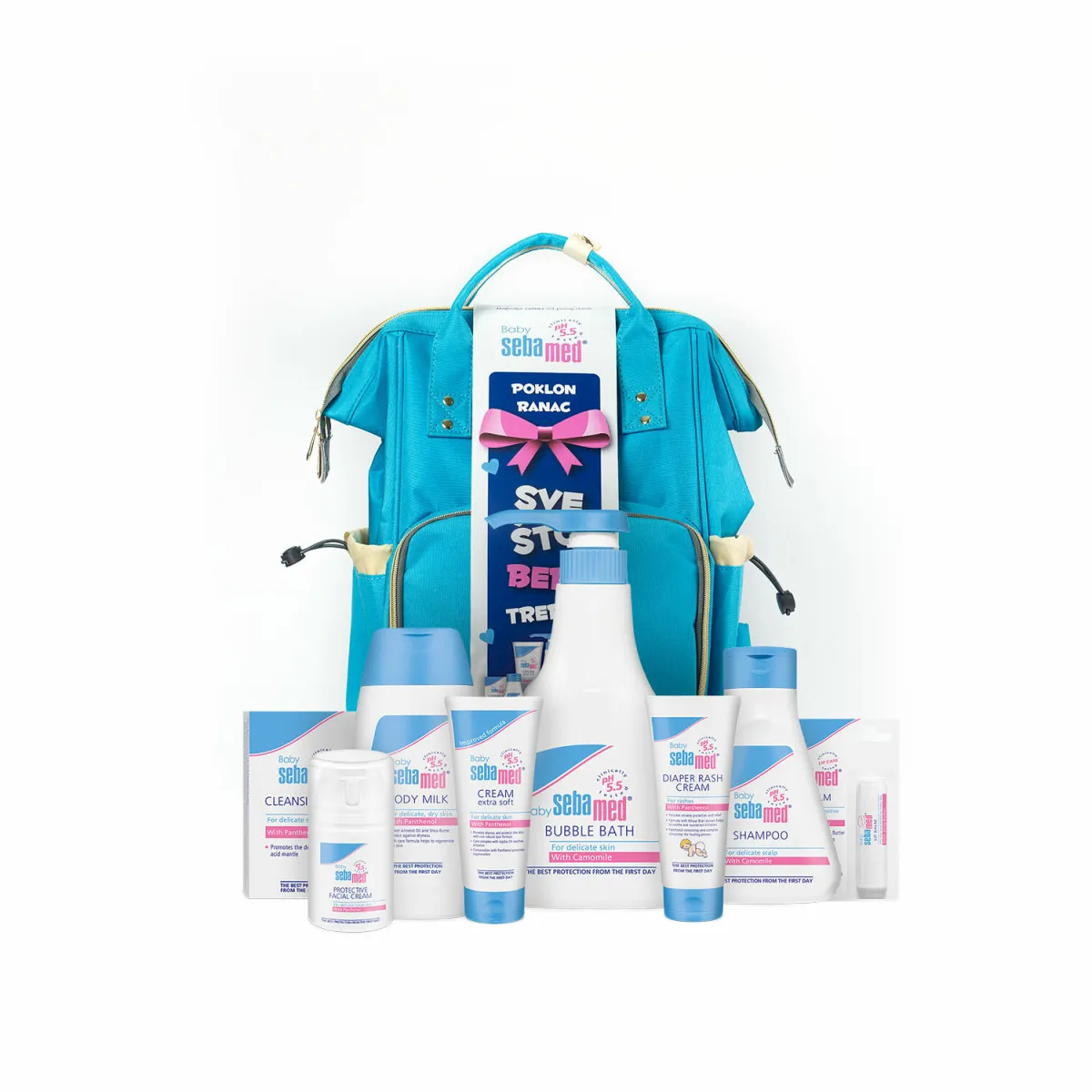 Sebamed Baby Torba sa proizvodima plava