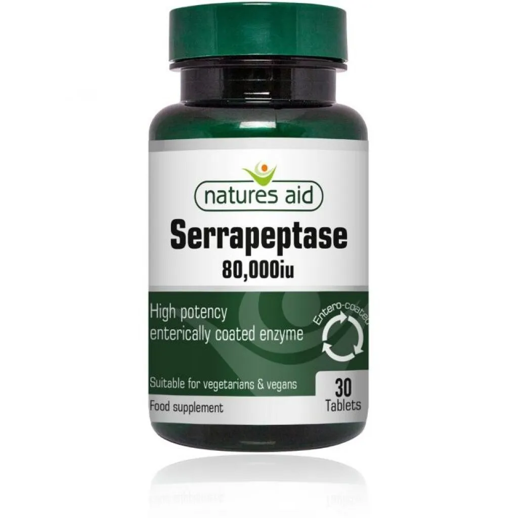 Serrapeptase 80000IU, 30 komada