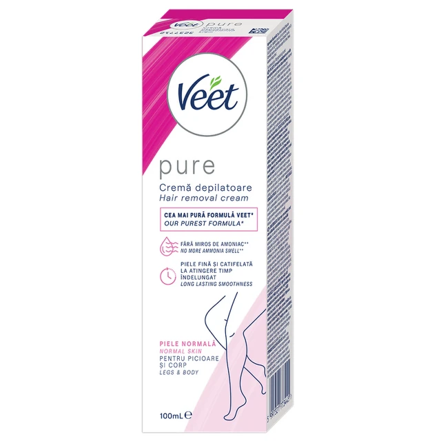 Veet Pure krema Normal, 100 ml