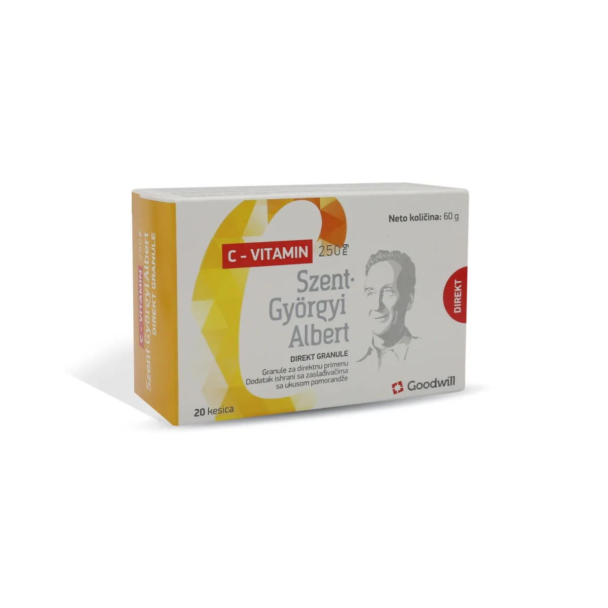 Vitamin C Direkt Granule SG Albert 250 mg