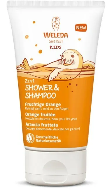 Weleda  Pomorandža šampon i gel za tuširanje 150 ml
